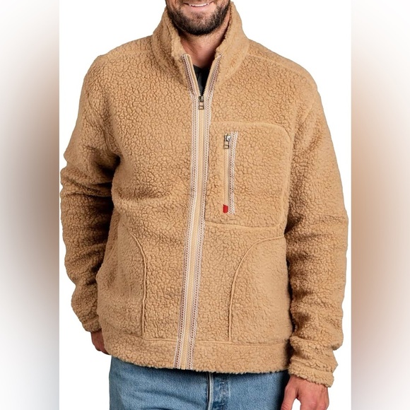 Toad&Co Other - NWT Toad & Co Sespe Sherpa Zip Jacket wool blend neutral